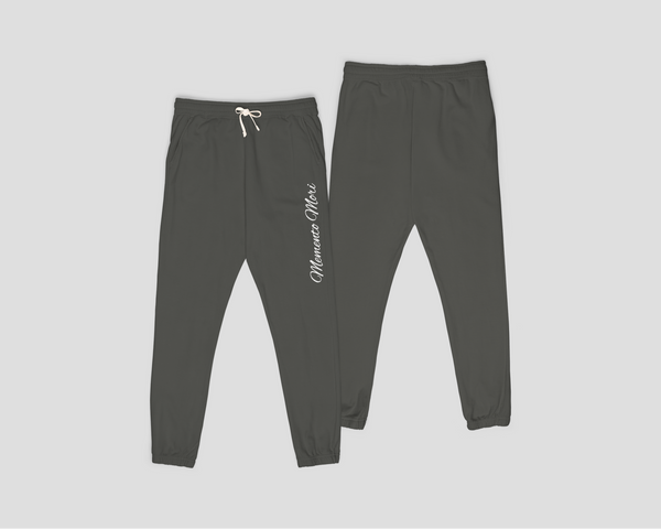 Memento Mori Lightweight Fleece Sweatpants Pepper