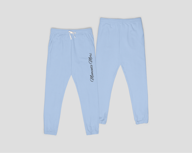 Memento Mori Lightweight Fleece Sweatpants Hydrangea