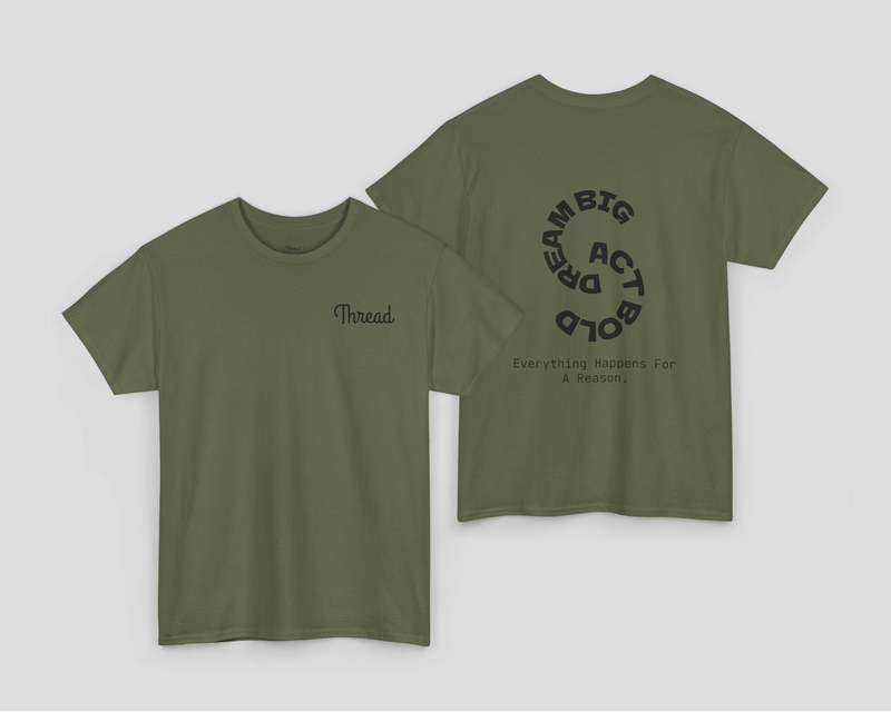 Thread Classic Unisex Heavy Cotton Tee green