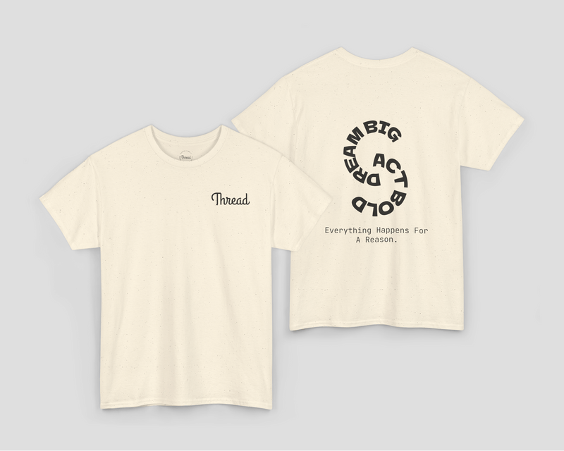 Thread Classic Unisex Heavy Cotton Tee tan